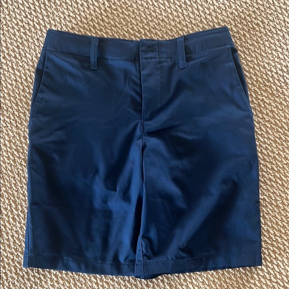 Boys Under Armour Navy Blue Matchplay Shorts - Picture 1 of 3